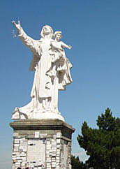 Statue of the Virgin Mary on Cerro de la Virgen